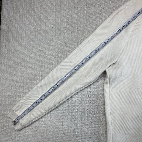 Kenneth Cole White Thermal Crewneck Sweater Men's Size Large Read* - Picture 12 of 15